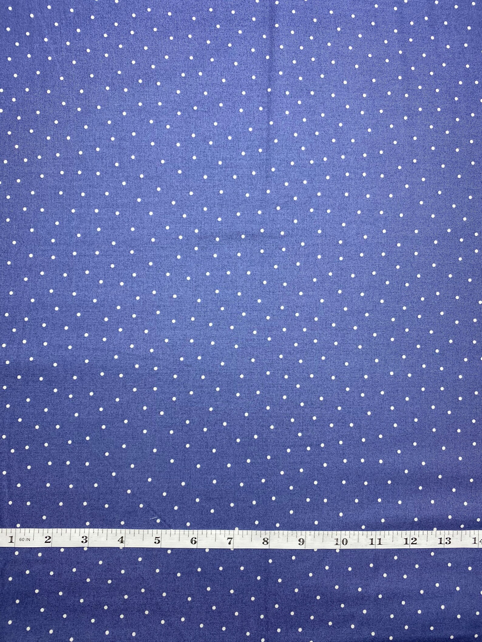 Periwinkle Dot Cotton Fabric Etsy
