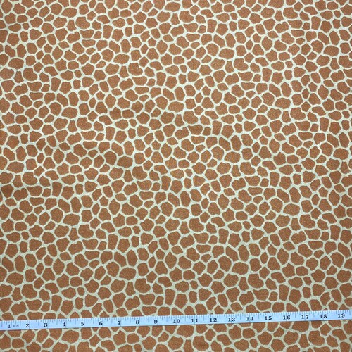 Giraffe Print Fabric 100% COTTON Fabric Quilting Fabric - Etsy