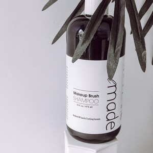 Makeup Brush Cleaner | Gentle Clarifying Shampoo | Makeup Artists Tools | Gifts for Makeup Lovers