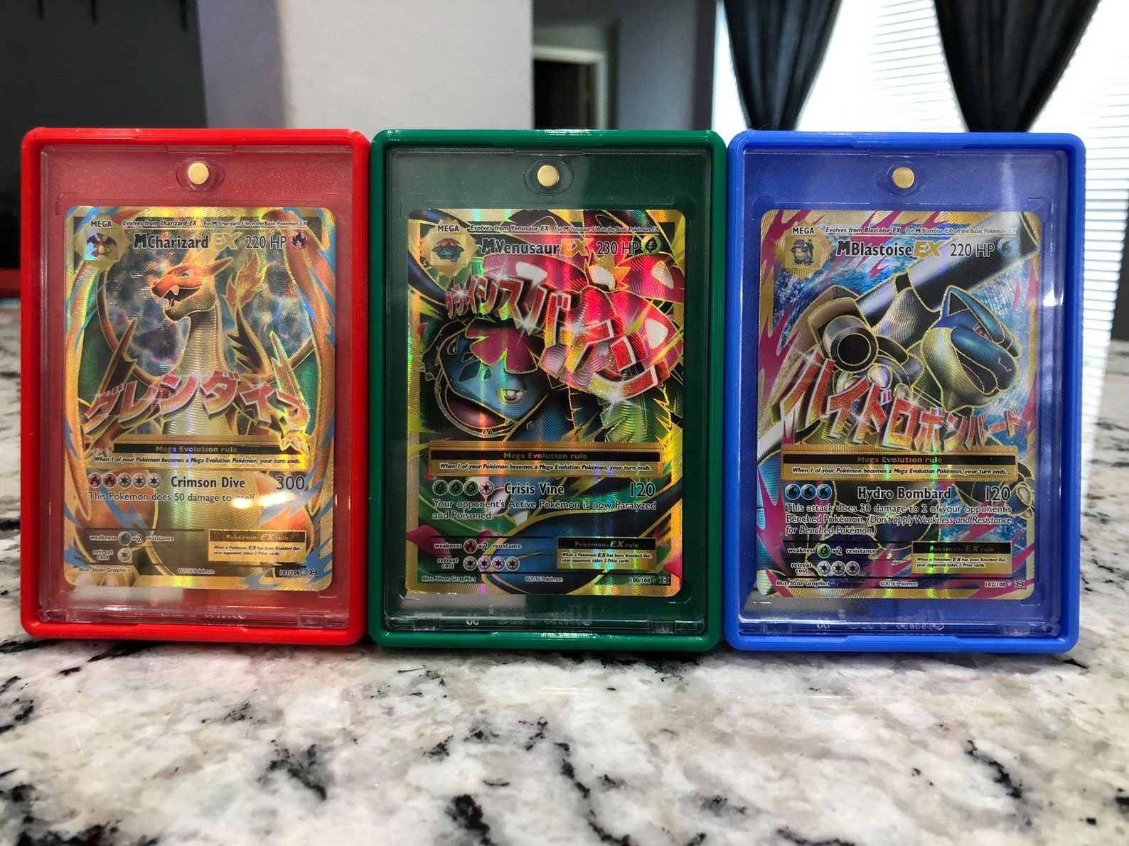 Trading Card Display Case Fits Ultra Pro/BCW Mag Holders Etsy