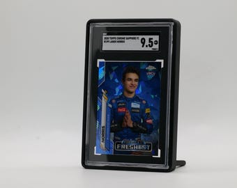 sgc graded card display Black acrylic 9 pocket SGC graded card display. Compatible with SGC slabs  only