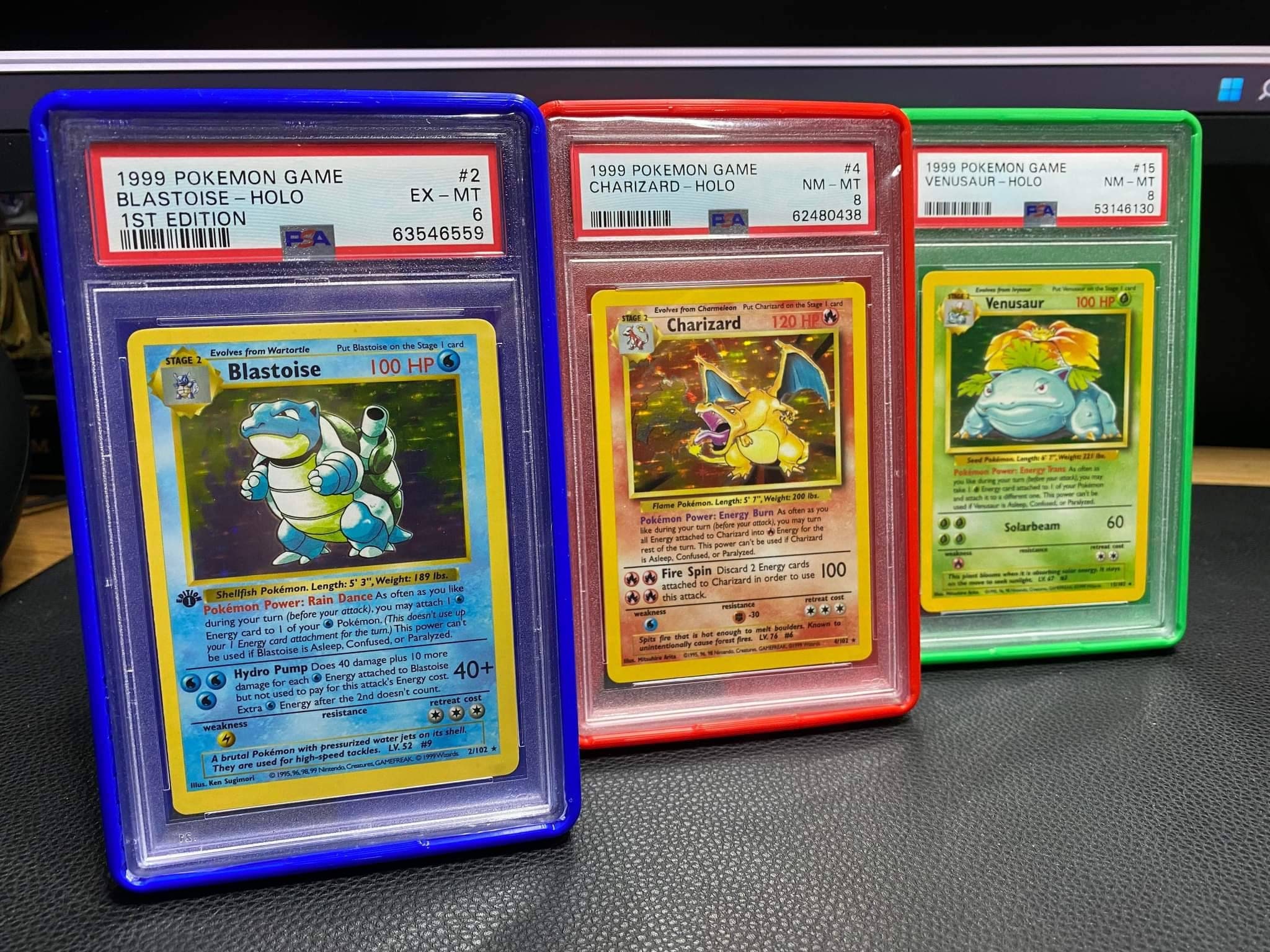 Support de carte Pokémon slim PSA graded Avec porte-pièces -  France