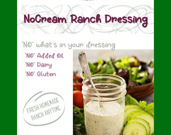 Ranch Dressing Mix   (Vegan, Dairy-free, Gluten free)