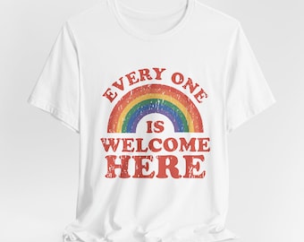 Everyone Is Welcome Here Shirt, Inclusion Equality T-shirt, Political Protest Shirt, Fight For Education, Diverty Tshirt, Everyone Shirt