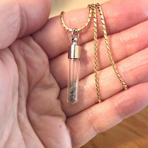 Genuine Mars Rock Pendant, Martian Meteorite Necklace, Celestial Keepsake Jewelry With Authenticity Card