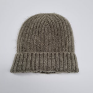 Chapeau en laine d'alpaga, doublé en satin en option, bonnet en laine d'alpaga avec doublure en satin image 6