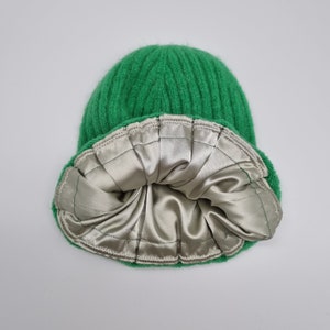 Chapeau en laine d'alpaga, doublé en satin en option, bonnet en laine d'alpaga avec doublure en satin image 5