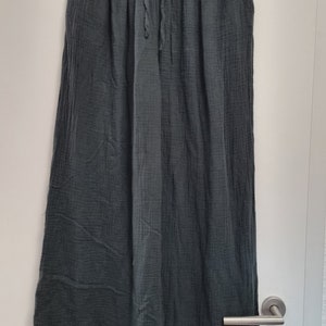 Oversized Musselin Hose, Cottongauze, Musselin Loungewear, Homewear, lockere Baumwollgaze XS bis XL Bild 5