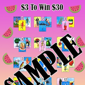 Digital Loteria Board