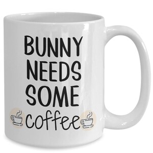 Bunny Grandmother 11oz 15oz Coffee Mug, Gift for Bunny, Nickname for Grandma Gift for New Grandparents, Present for Mother’s Day, Birthdays.