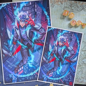 Persona 5 Joker Protagonist Poster Art Print A4 & A5