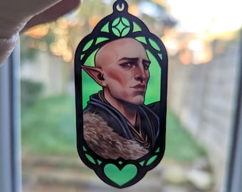 Solas Dragon Age Love Interest Acrylic Charm
