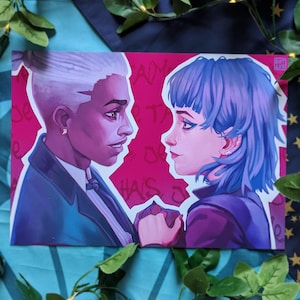 Timebomb Arcane Poster Print Ekko and Powder (A4/A5)