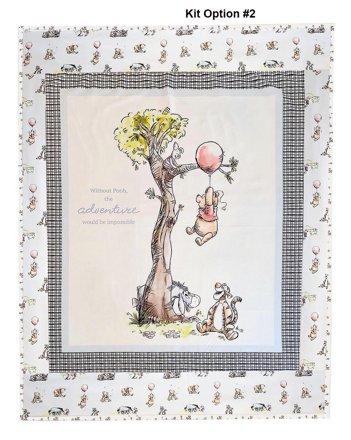 WinnieThePooh Quilt Sew Easy Complete Quilt Kit Option 2 Etsy