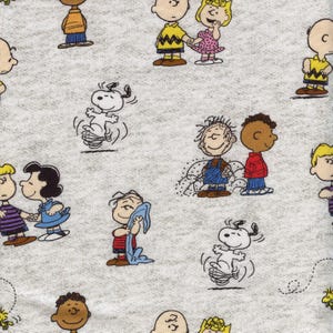 Peanuts Comic Characters Fabric by Springs Creative