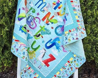 Wee Ones A-Z "Quilt Sew Easy" Quilt-Kit