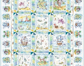Enchanted Seas Pirate Quilt Kit