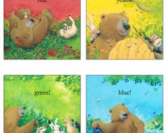 Blokkenpaneel Avonturen van Bear & Friends