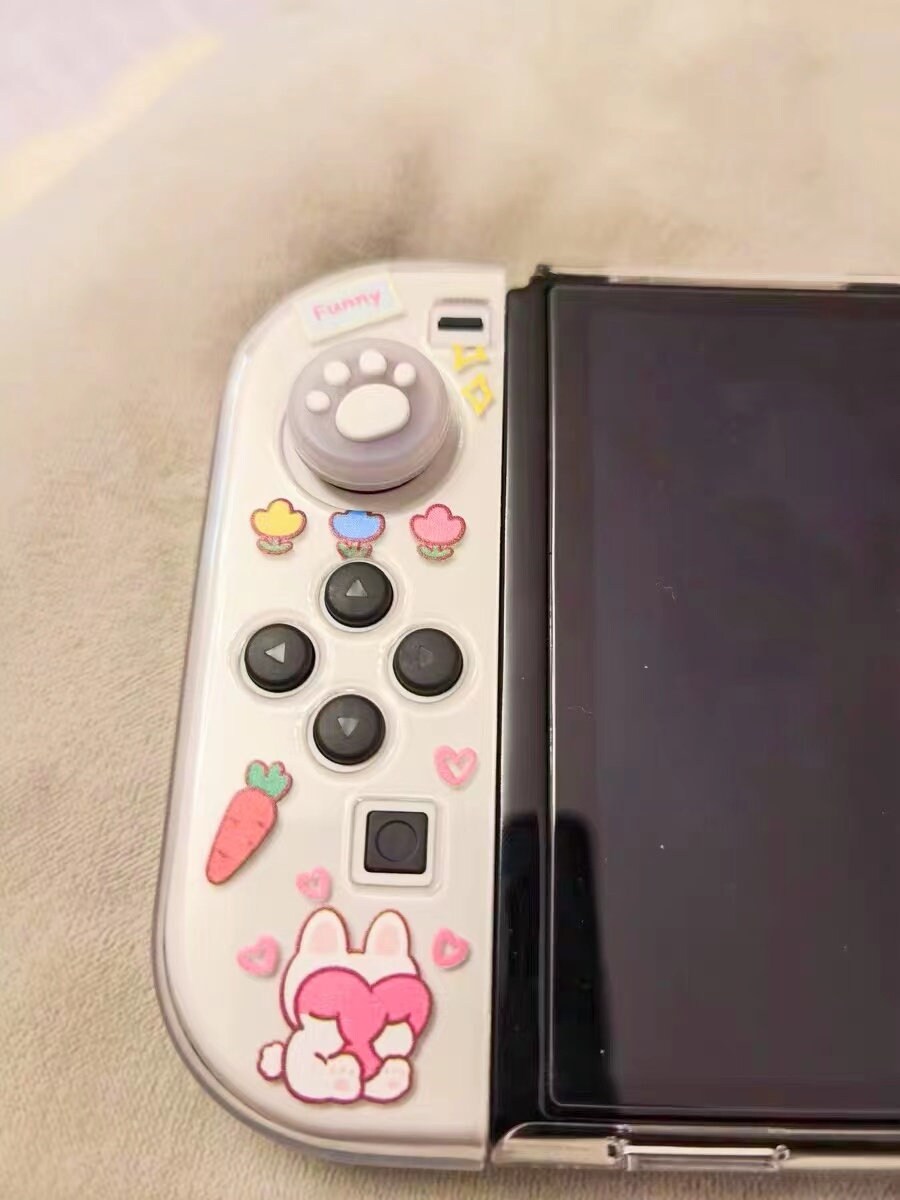 Bunny Switch Oled Case Cute Switch Oled Shell Nintendo - Etsy