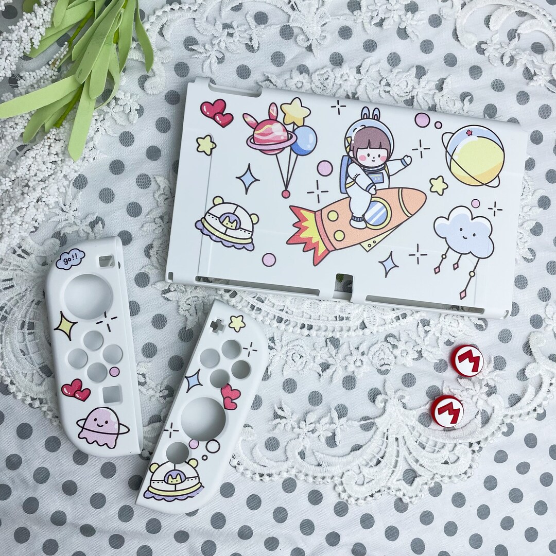 Space Girl Switch Oled Case Cute Switch Oled Shell Nintendo - Etsy