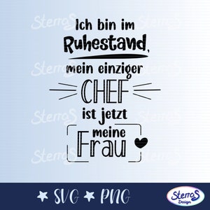 Plotter file retirement, my boss is now my wife, saying in German, digital file, gift
