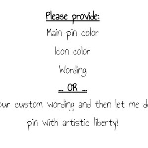 Pin Wording Custom Speech Bubble Pin Buttons | Funny Sayings, Disabilities ...