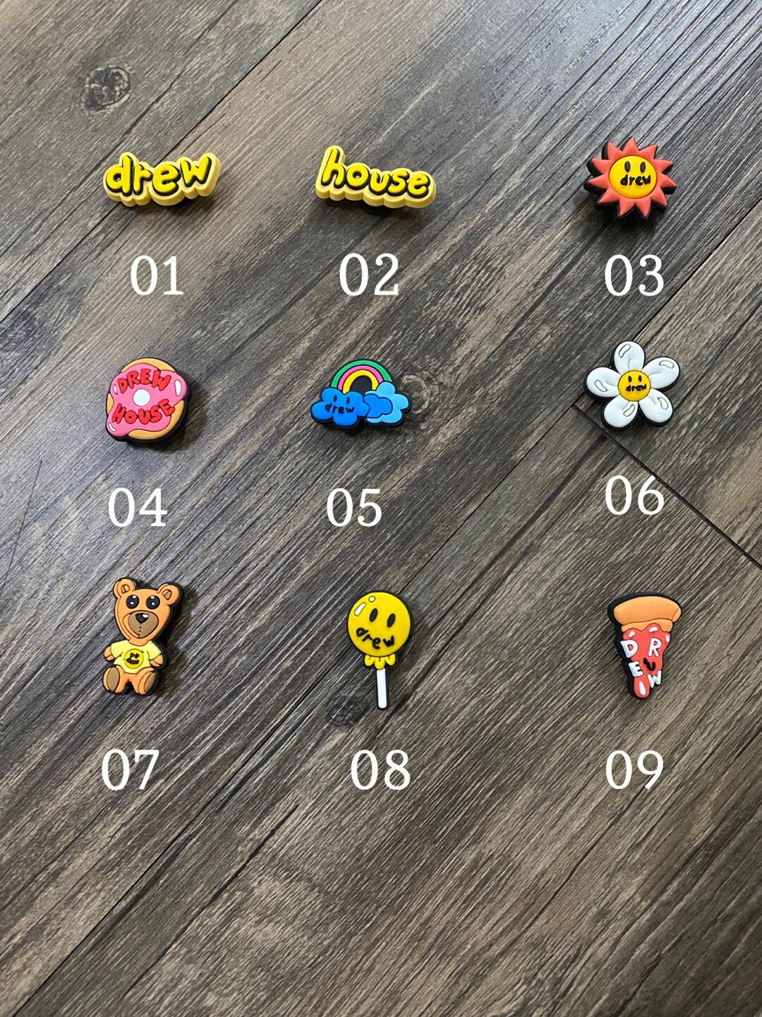 Drew House Justin Bieber Music JB Croc Charm Bracelet Etsy