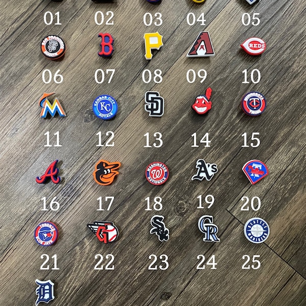 Mariners Croc Charms Sports Etsy