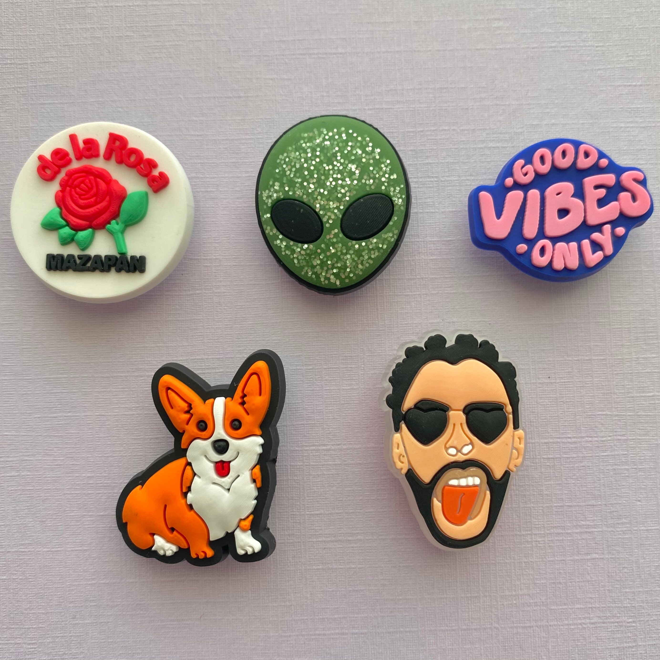 etsy bad bunny croc charms