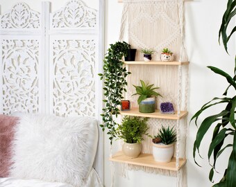 3 Tier Macrame Wall Hanging - Etsy