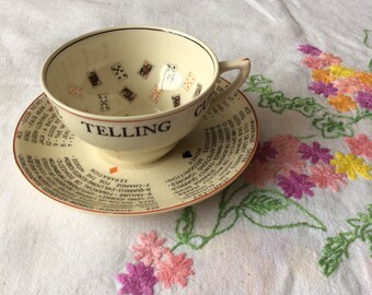 Fortune Telling Tea Cup by  J & G Meakin