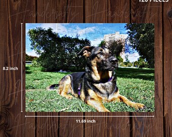Personalized puzzle, photo puzzle, personalized puzzle with your photo, customized puzzle for gift, jigsaw puzzle from photo