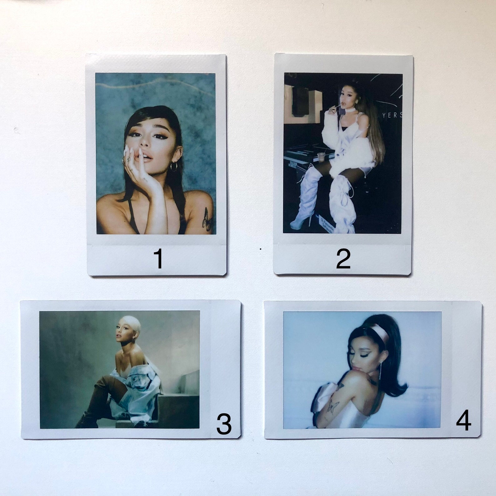 Ariana Grande Polaroid Prints Etsy