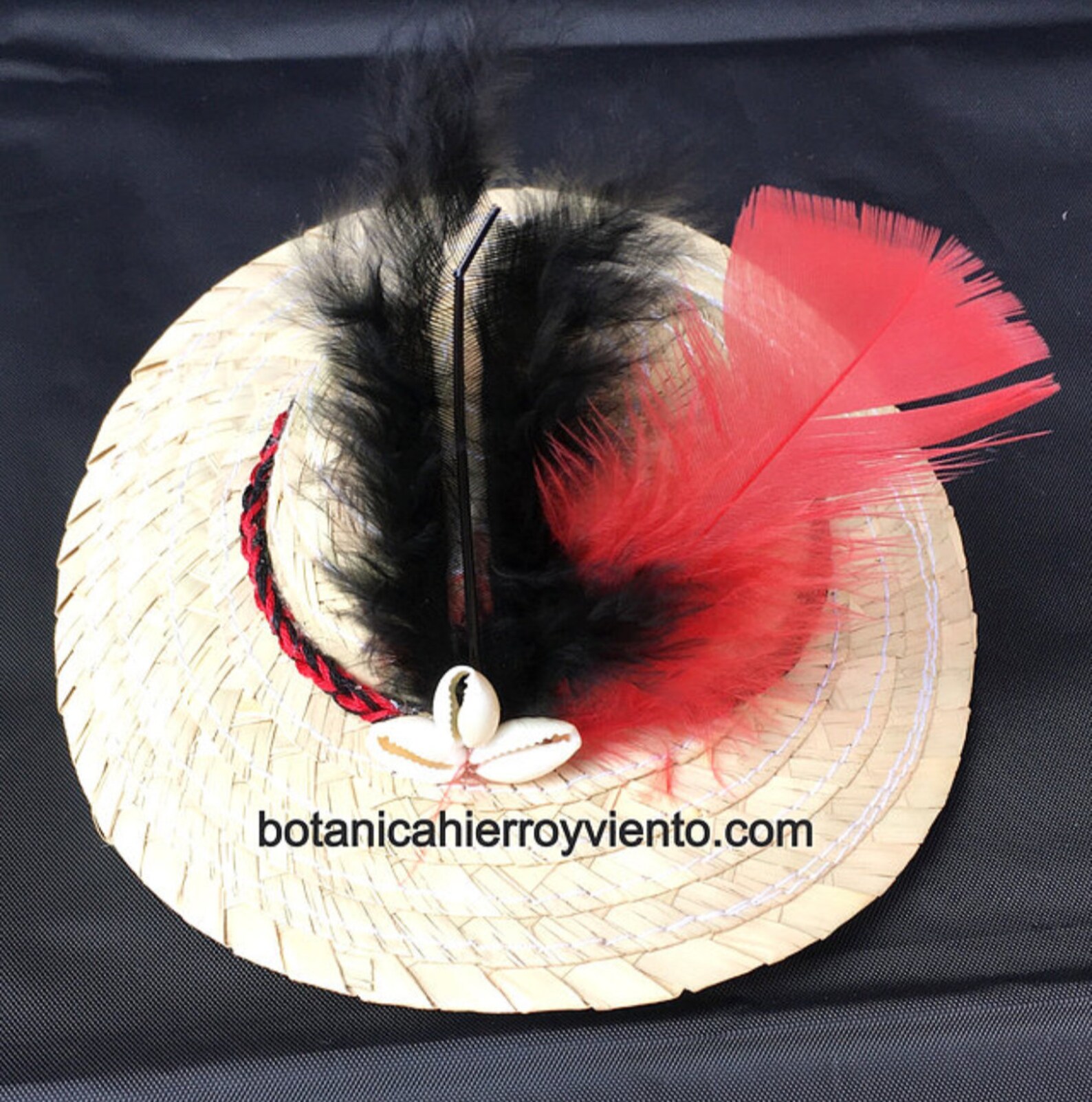 Eleggua Hat, Sombrero Elegua, Straw Hat, Sombrero De Paja, Etsy