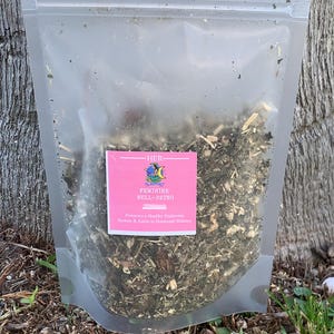 FOR HER TEA/ Para Ella Te/ St Johns Bush, Jamaican Dog Blood, Red Clover , Damiana, Hydrangea, Red Raspberry Leaves/ Women&#39;s Tea Blend