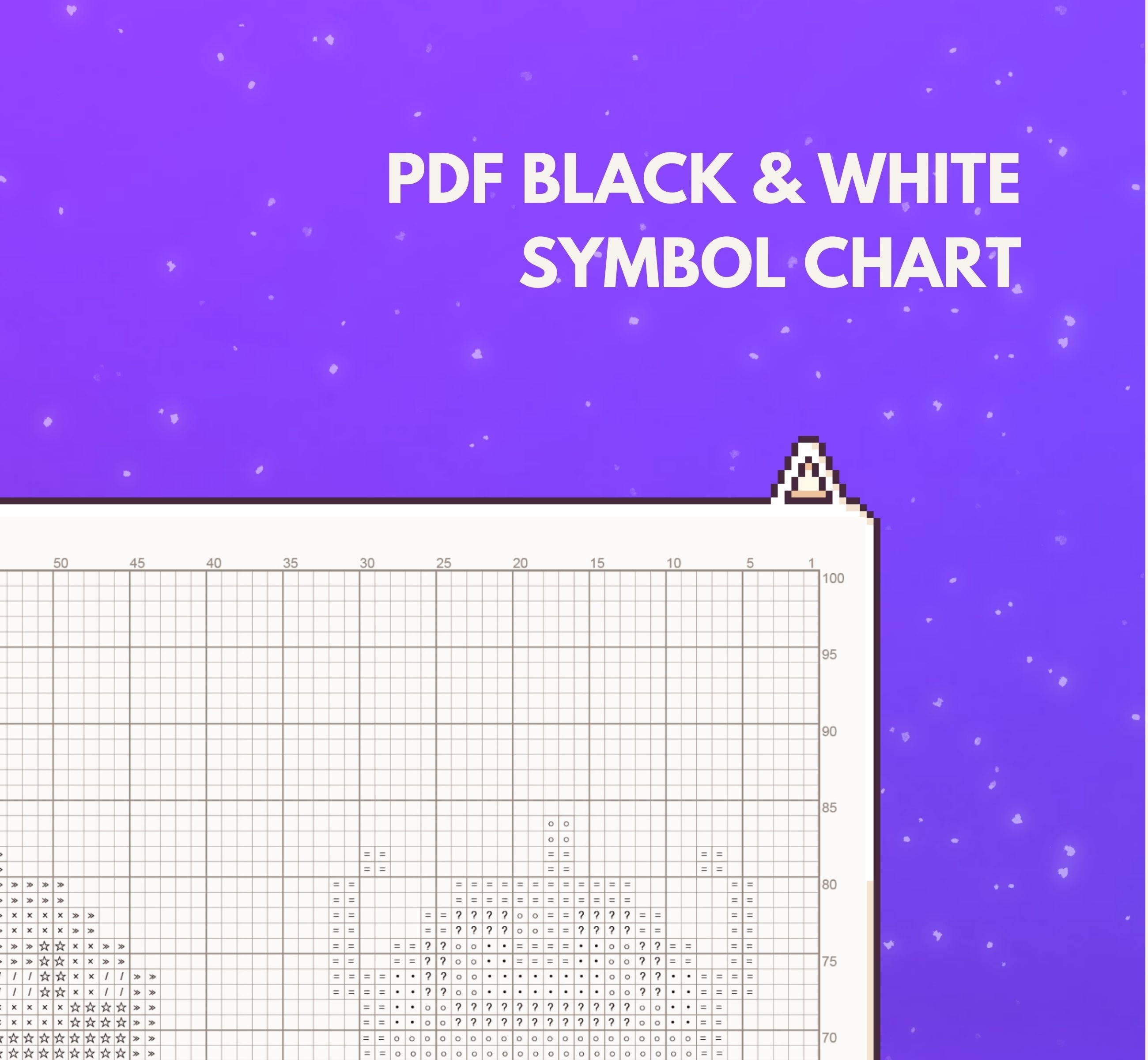 Stardew Valley Fairy Rose Cross Stitch Bookmark Pattern PDF Instant