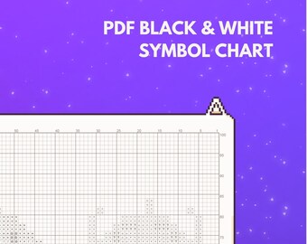 3Dヨッシークロスステッチパターン - PDFインスタントダウンロード
