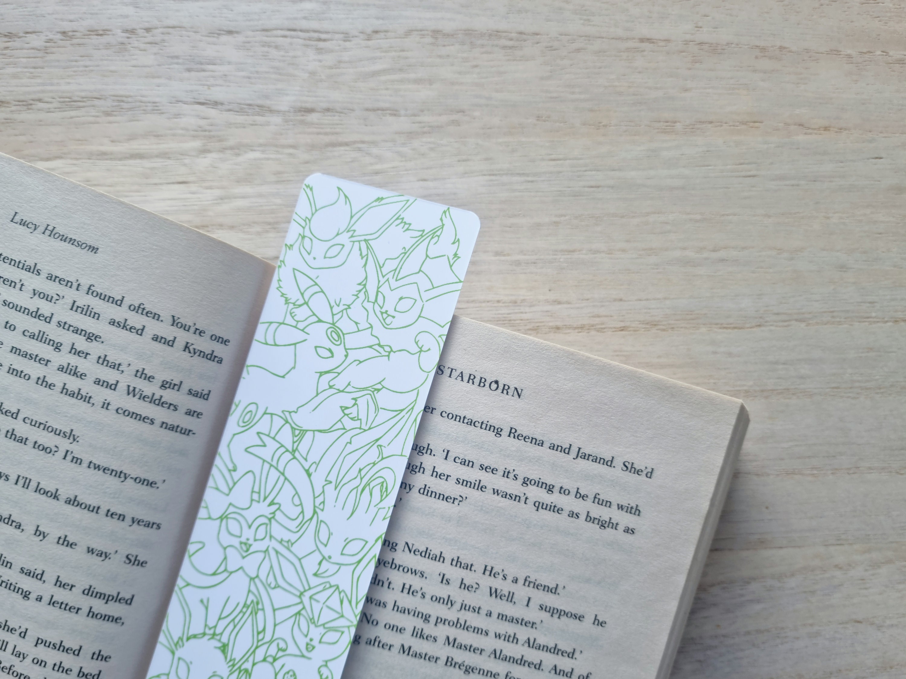 Eeveelution Pokemon Art Bookmark - Etsy