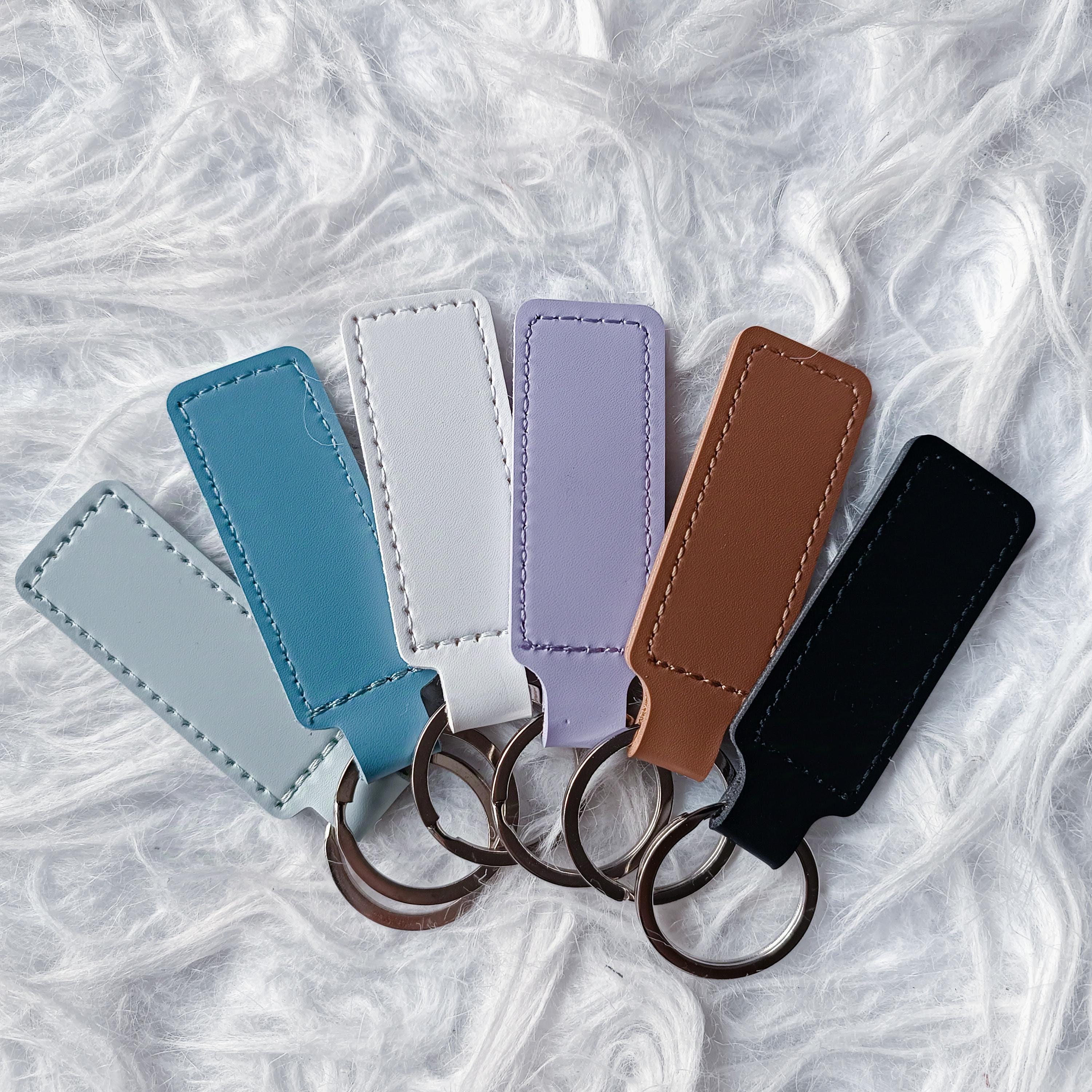 Keychain - Rectangle - Godmother - Leather Keychain - Rectangle - Godmother - Leather