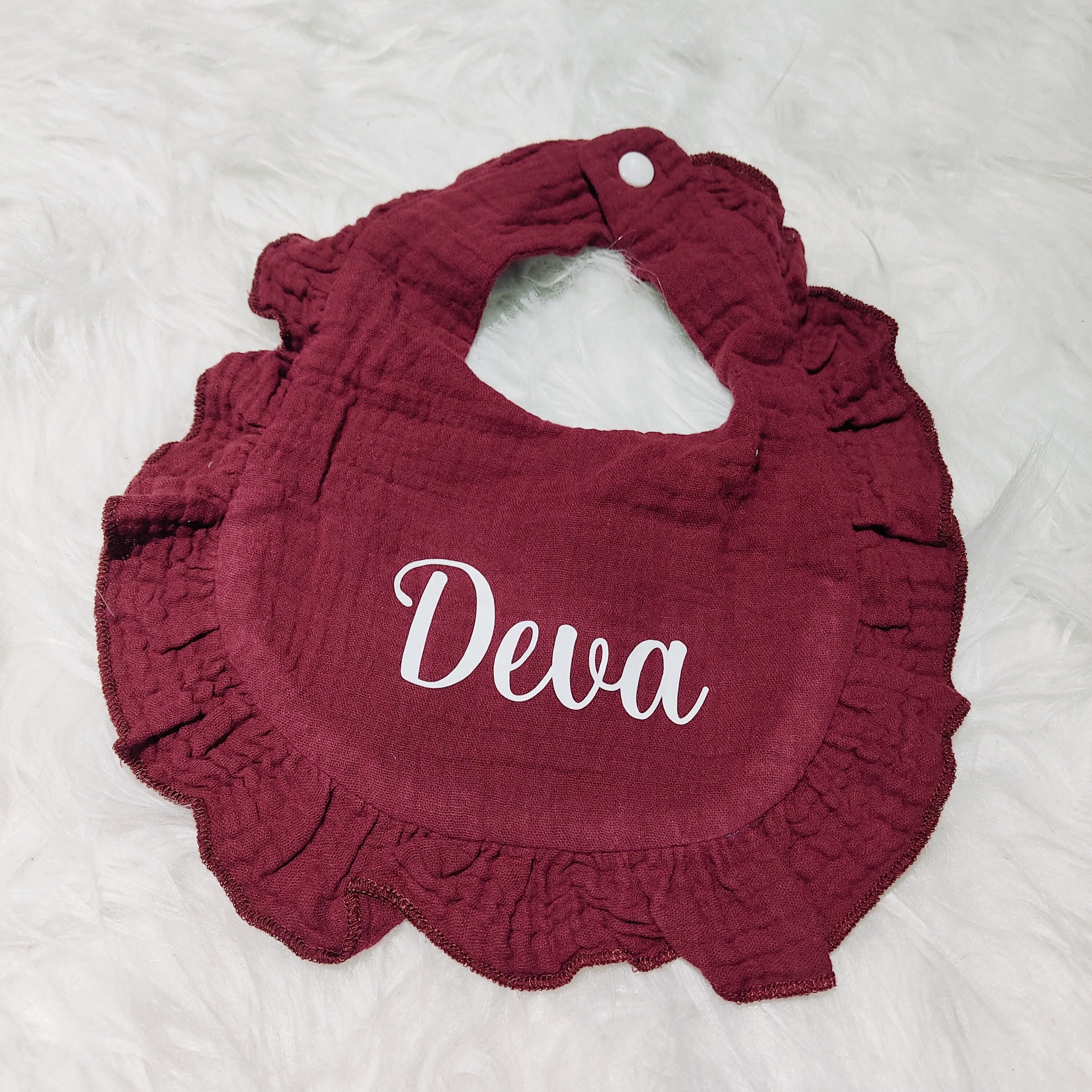 Broche de Bavette Ancienne Dorée Bébé Type Poupée Bébé Jumeau