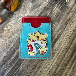 Porte-cartes en cuir, Pokémon, Togepi