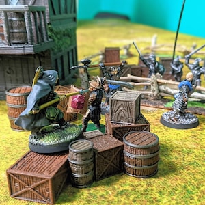 Holzkisten/barrikaden Barrikaden 28+