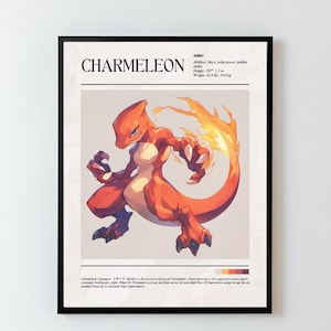 Pokemon posters Charmeleon
