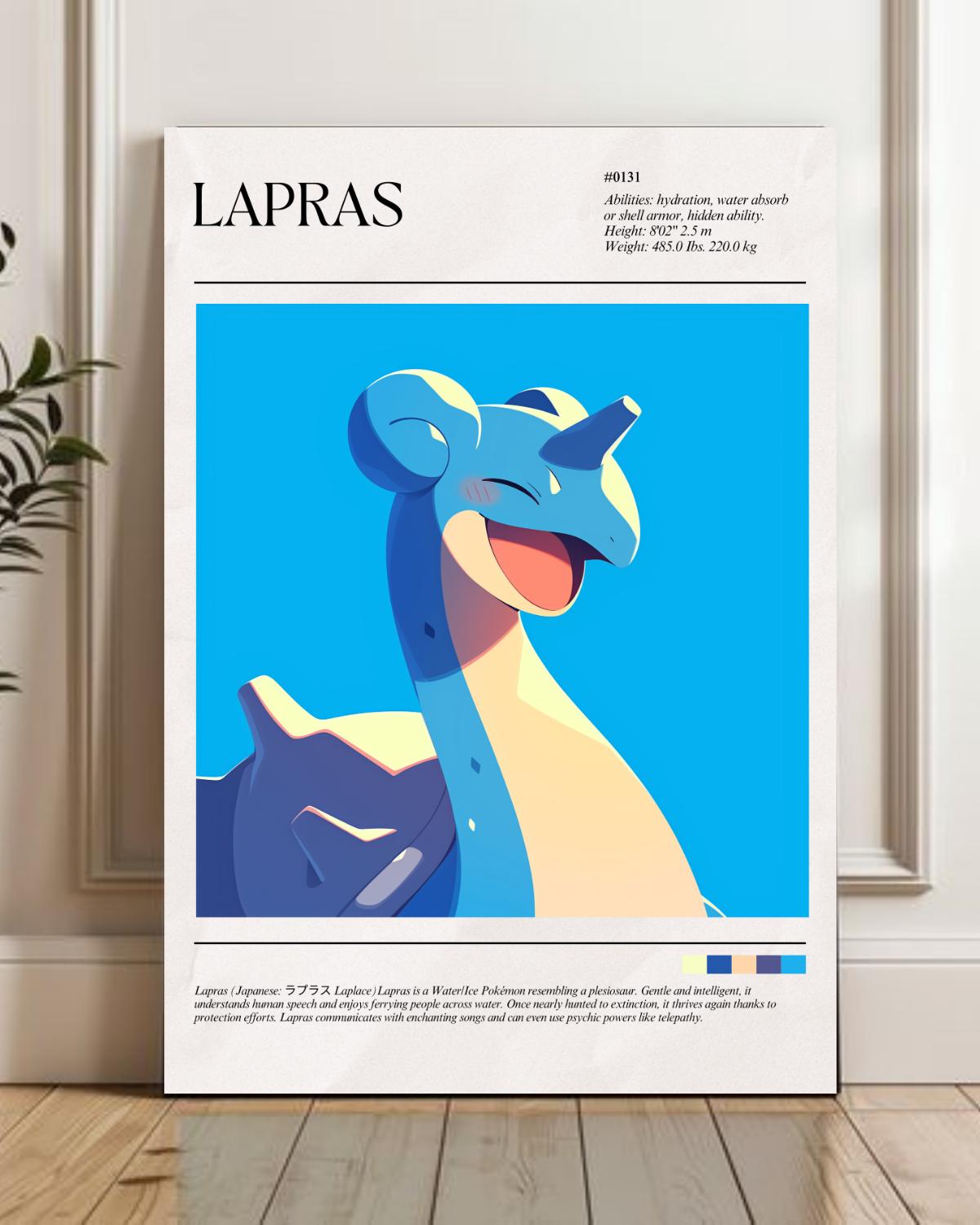Lapras Full Art Wallpaper