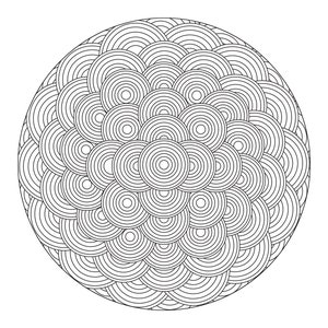 Optical Illusions Adult Coloring Book Printable 15 Pages - Etsy