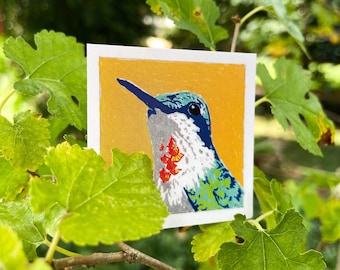 Hummingbird Mini Art Print