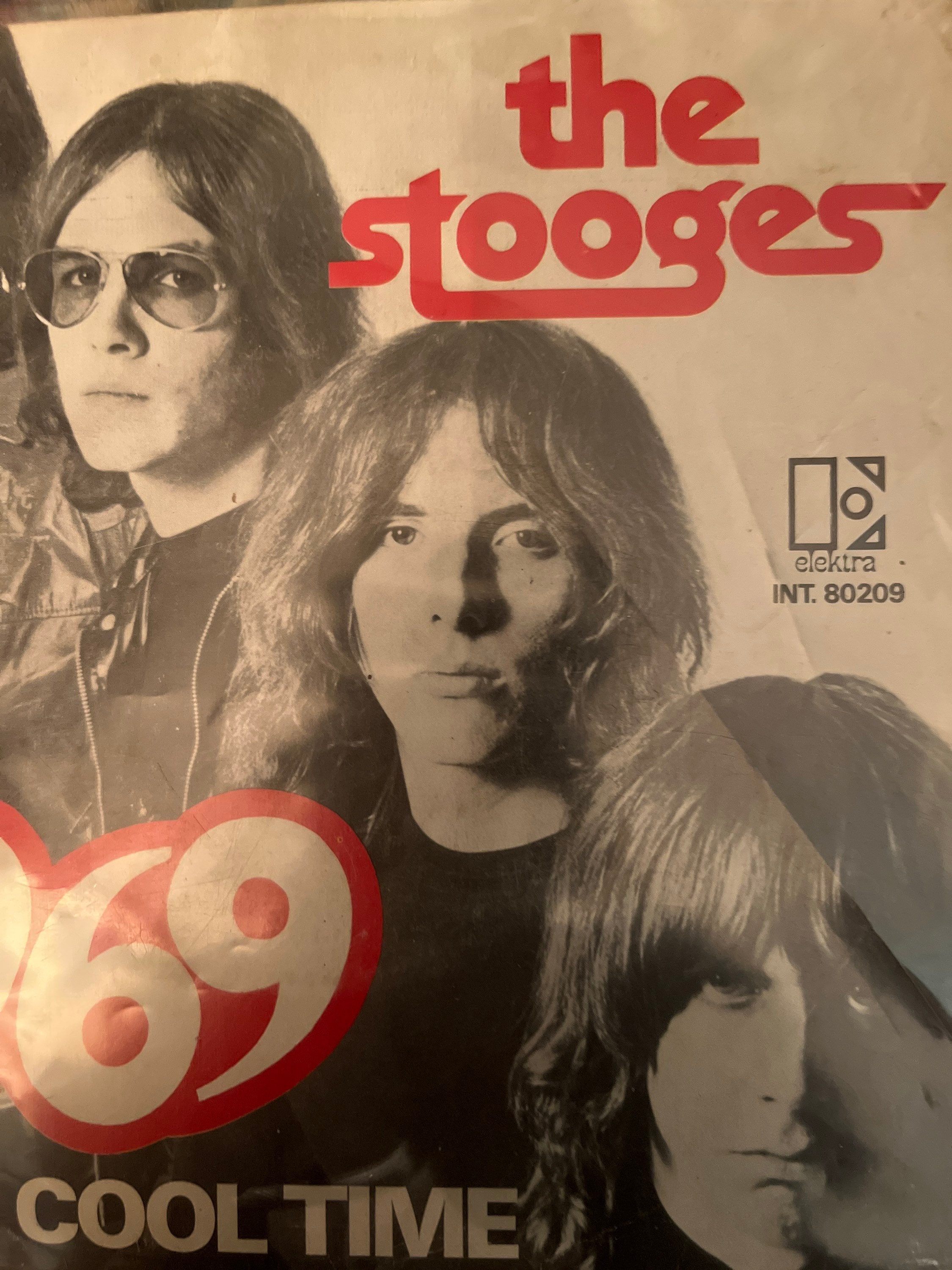 The Stooges Record 1969 Original First French Pressing Elektra