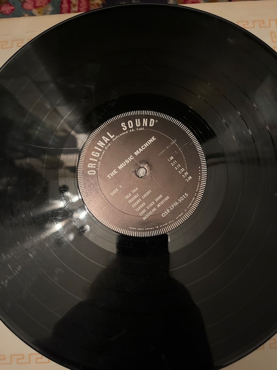 The Music Machine Talk Talk Vinyl Record Vintage 1966 Mono