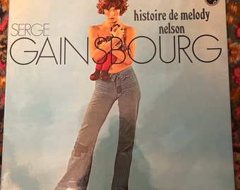 Serge Gainsbourg Histoire De Melody Nelson 1971 First French Pressing Philips/Biem 6397020 Mono/Stereo French Pop Yé-Yè