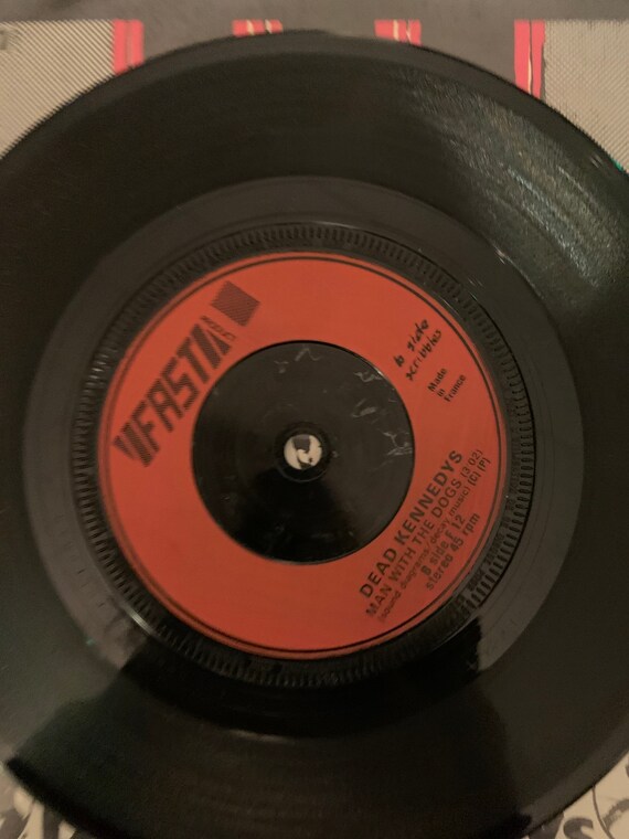 Dead Kennedy's Record California Über Alles 45 Ep Record Jello